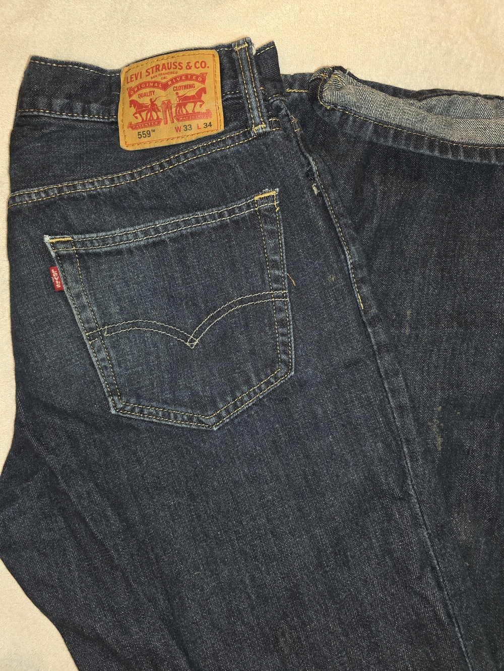 Levi's 559 Relaxed Straight Fit Jeans